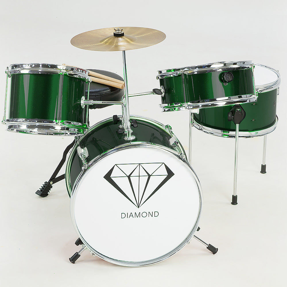 Children's 4pc Drumkit - Green