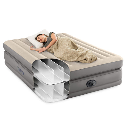 Intex Dura-Beam Plus Queen Prime Comfort Elevated Air Mattress