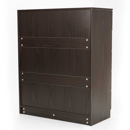 Tallboy Dresser 6 Chest of Drawers Cabinet 85 x 39.5 x 105 - Brown