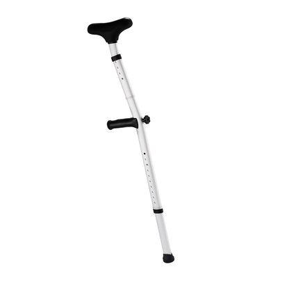 Evekare Heavy Duty Under Arm Walking Crutch - Silver