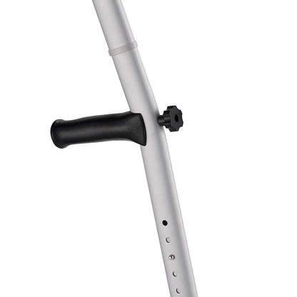 Evekare Heavy Duty Under Arm Walking Crutch - Silver