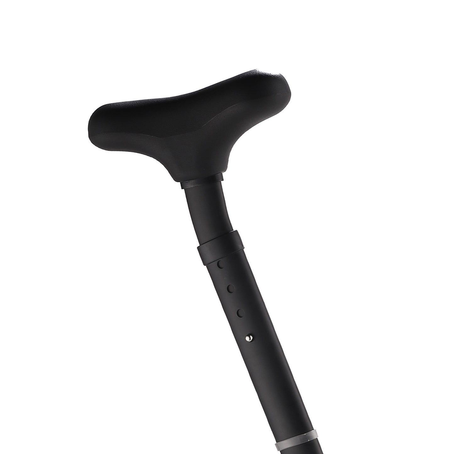 Evekare Heavy Duty Under Arm Walking Crutch - Black