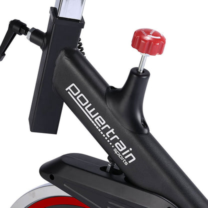 Powertrain RX-200 Exercise Spin Bike Cardio Cycling - Red