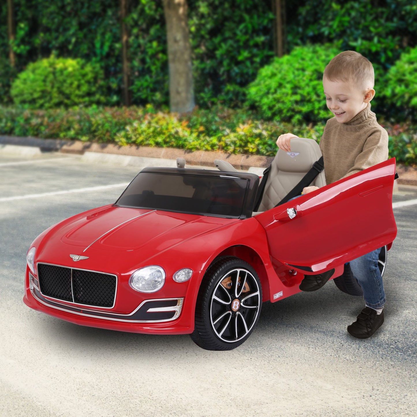 Bentley Exp 12 Speed 6E Licensed Kids Ride On Electric Car  Red