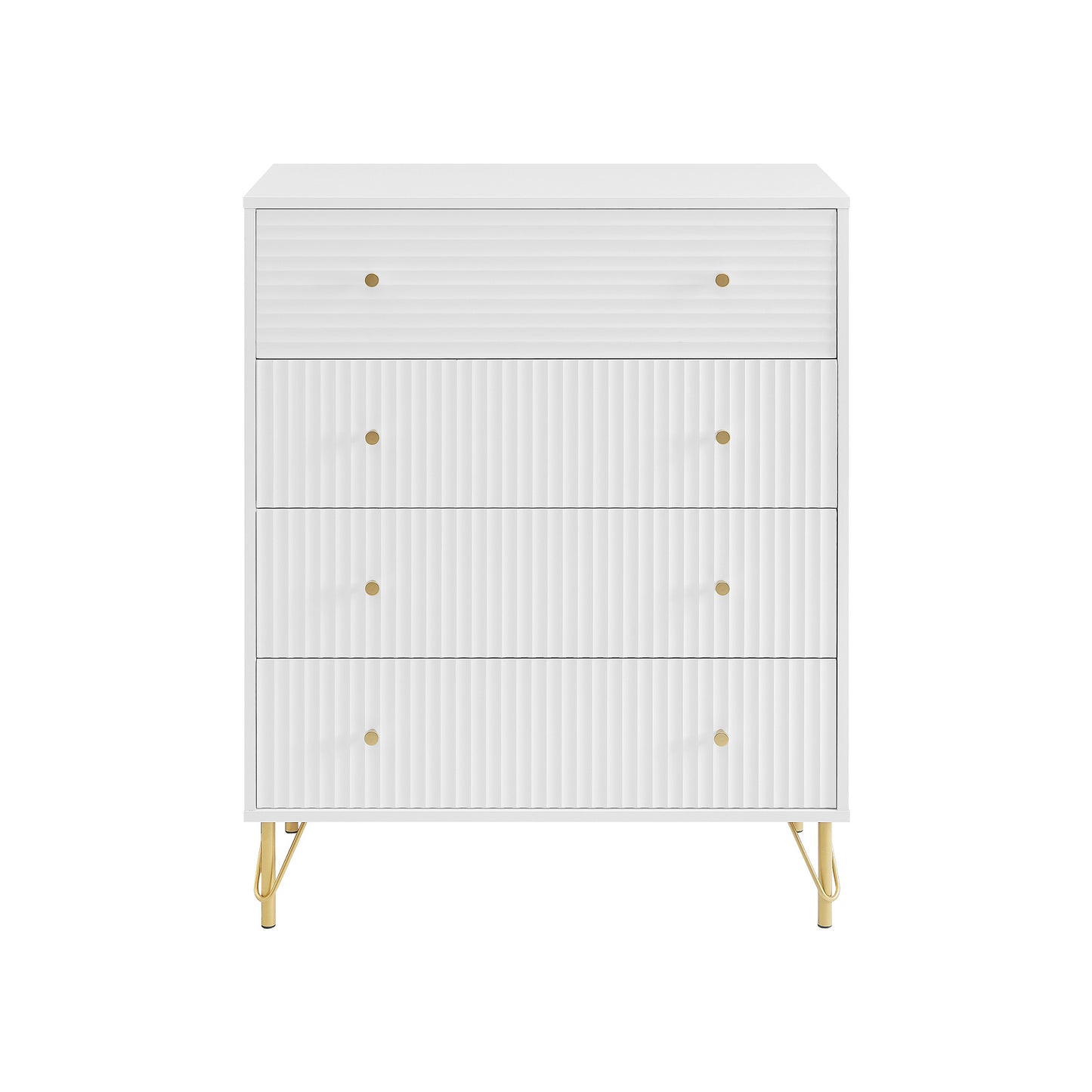 Sarantino Rocco Chest of Drawers - White