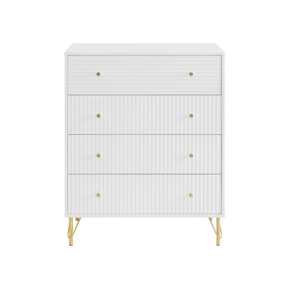 Sarantino Rocco Chest of Drawers - White