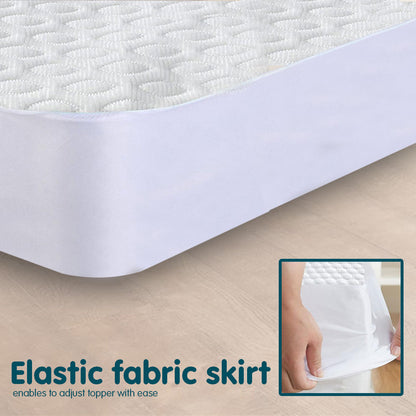 Laura Hill Cool Max Mattress Protector- Single