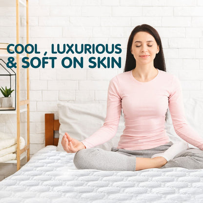 Laura Hill Cool Max Mattress Protector- Single