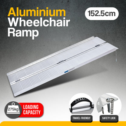 Aluminium Foldable Wheelchair Ramp R01 - 5ft