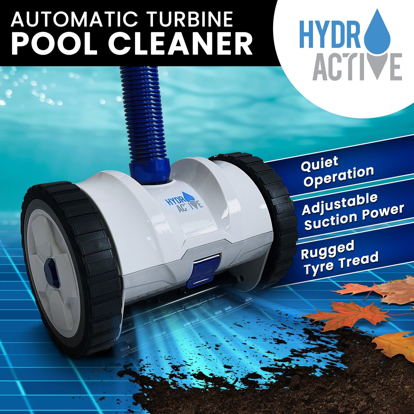 HydroActive Automatic Suction Pool Cleaner for Inground Pools