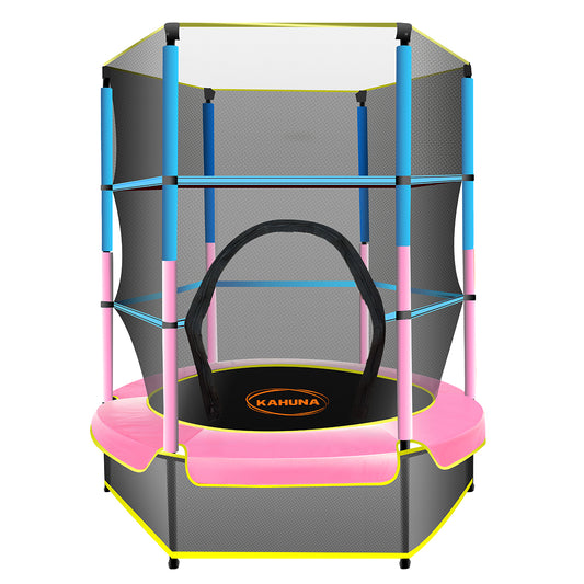 Kahuna Mini 4.5ft Trampoline Blue Pink