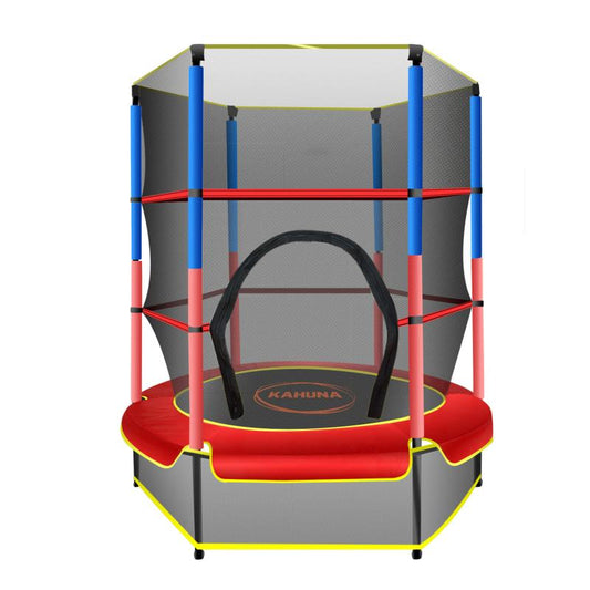 Kahuna Mini 4.5 ft Trampoline - Red Blue