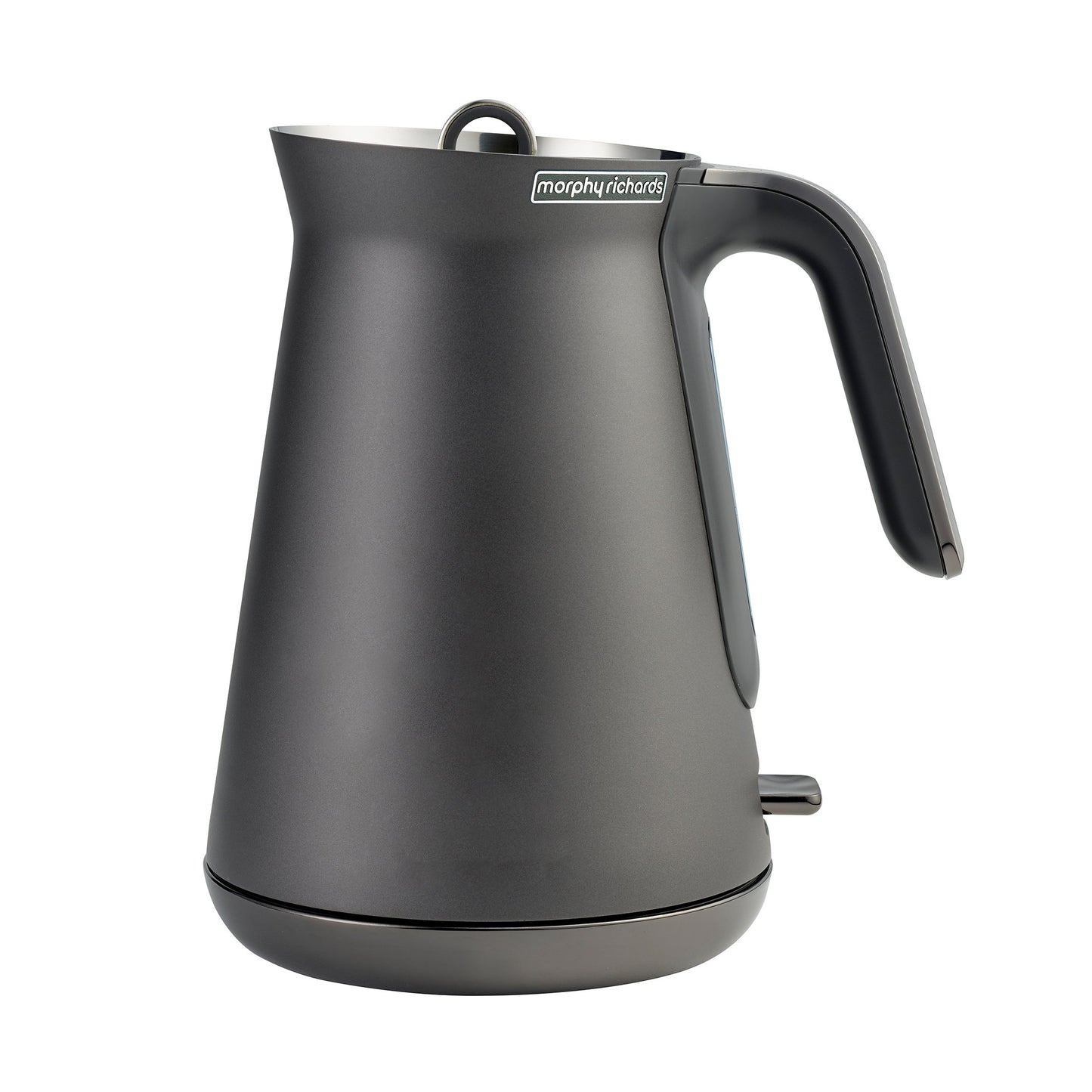 Morphy Richards 1.5L Aspect Kettle - Black Chrome