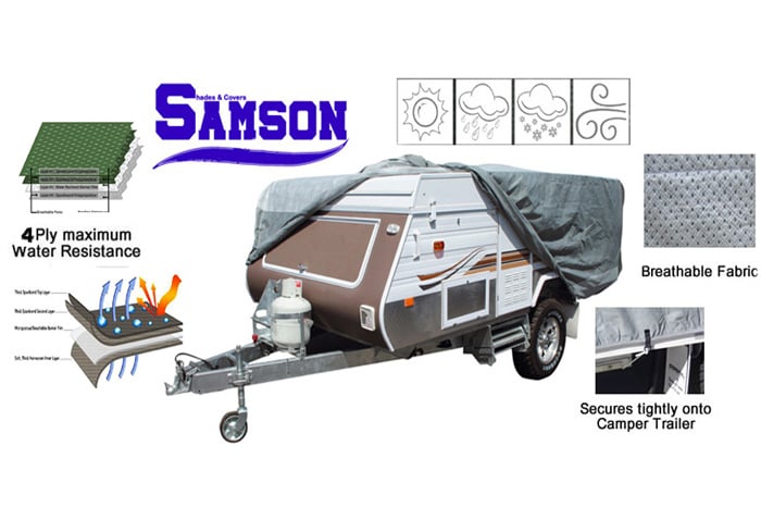 Samson Heavy Duty Trailer Camper Cover 10-12ft