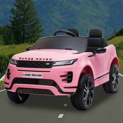 Land Rover Licensed Kids Electric Ride On Car Remote Control - Pink