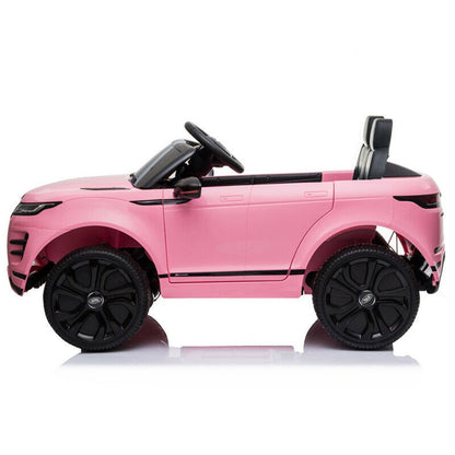 Land Rover Licensed Kids Electric Ride On Car Remote Control - Pink