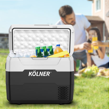 Kolner 40L Portable Fridge Cooler Freezer Refrigerator w/ Trolley