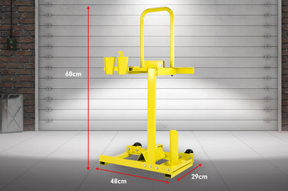 Drywall Panel Lifter Hoist Storage Stand Rack Trolley