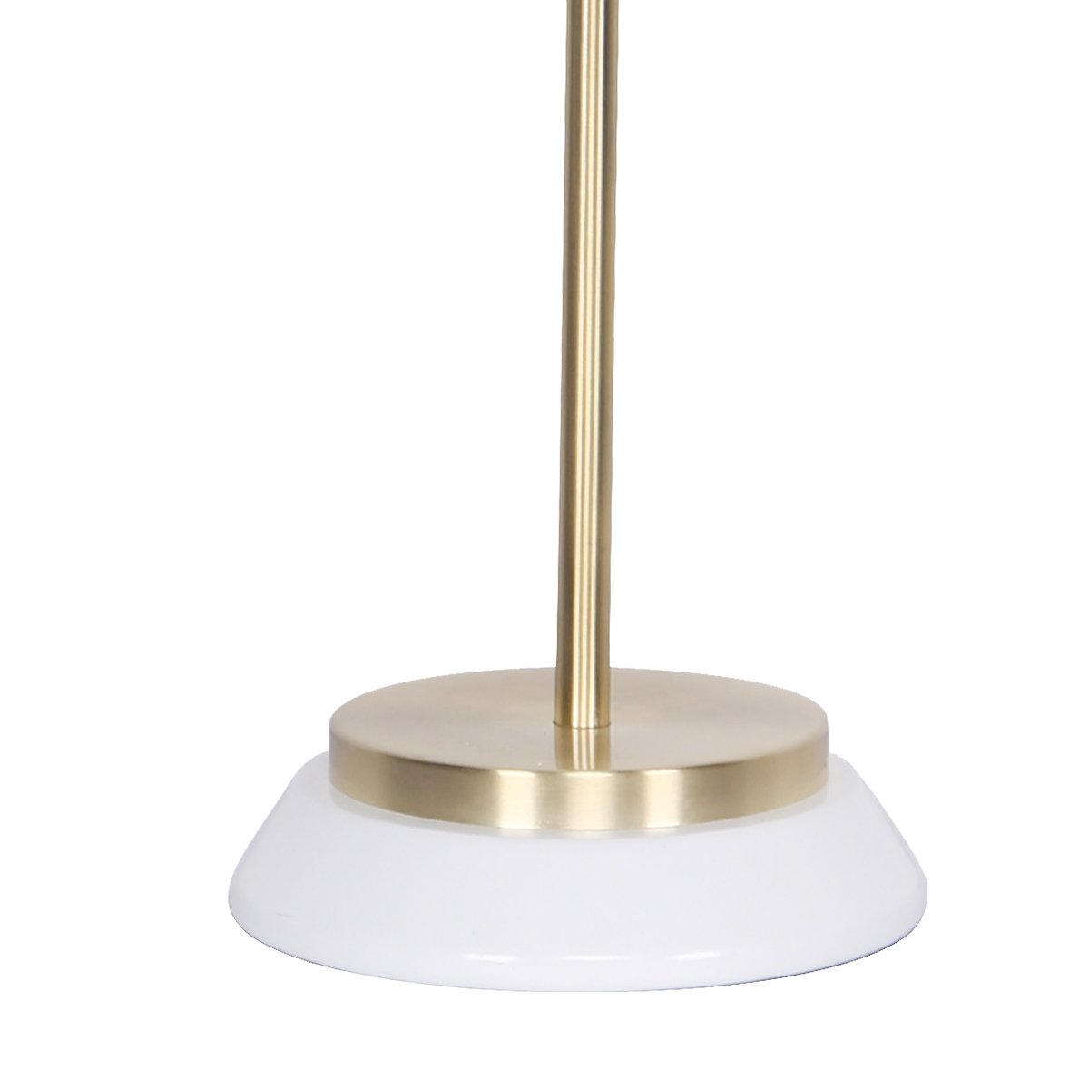 Sarantino White/Brass Table Lamp