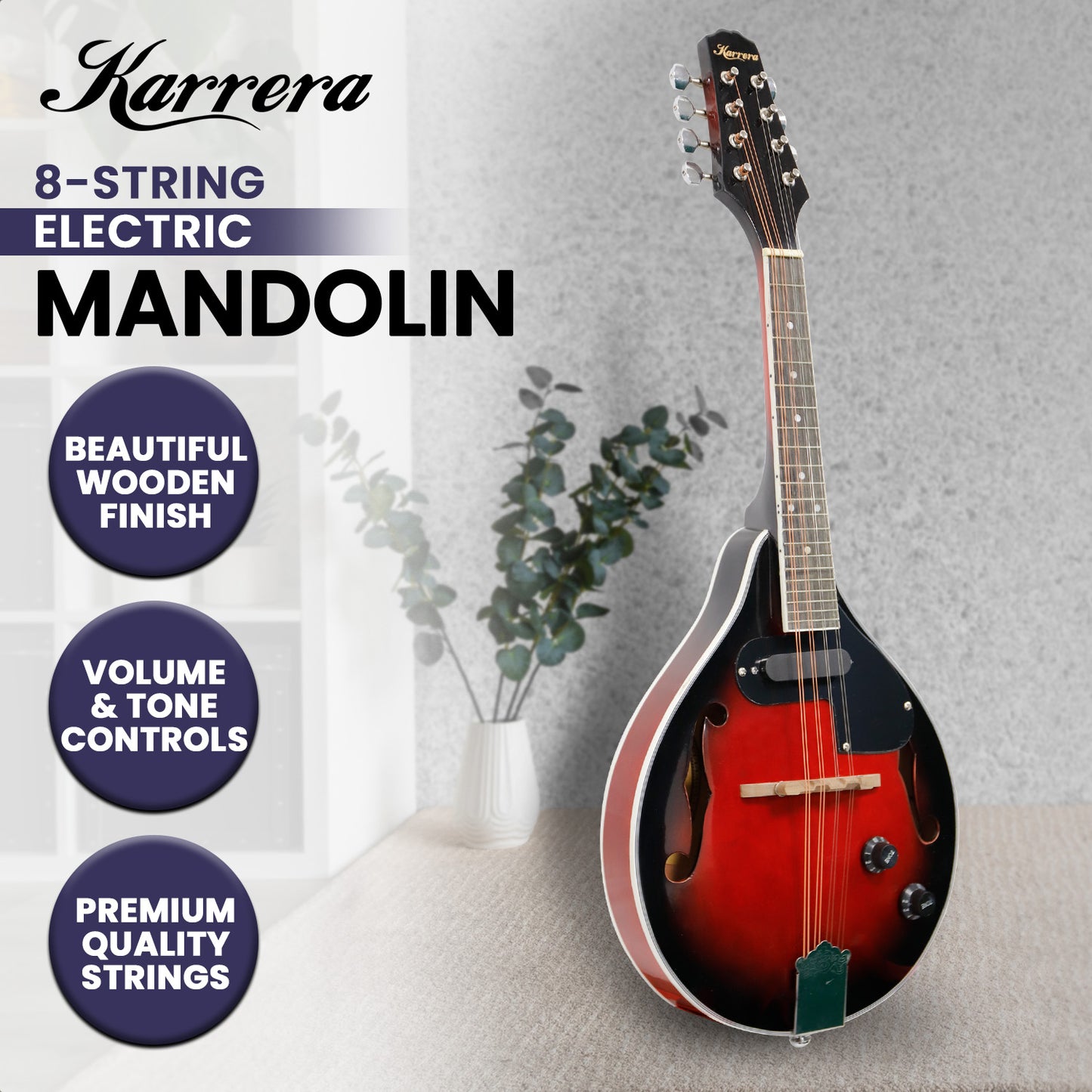 Karrera 8-String Electric Mandolin