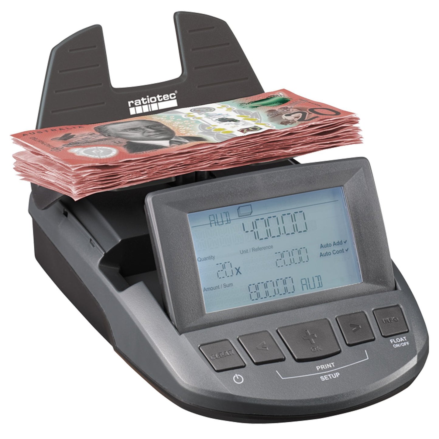 Digital Electronic Money Note Coin Counter Scales