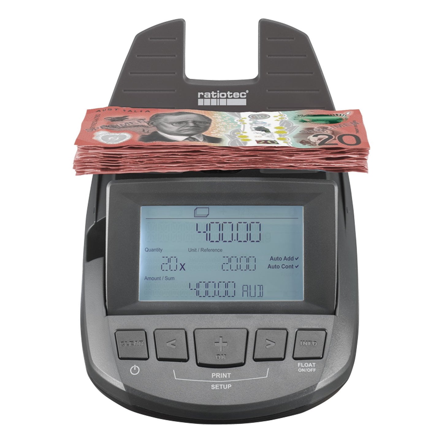 Digital Electronic Money Note Coin Counter Scales