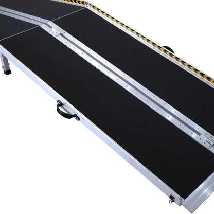 Kartrite Aluminium Wheelchair Ramp with Leg Support - 10ft